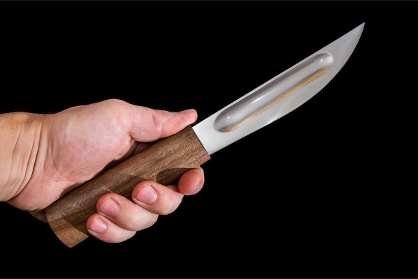 Якутский нож, большой <span>(95х18, орех)</span>