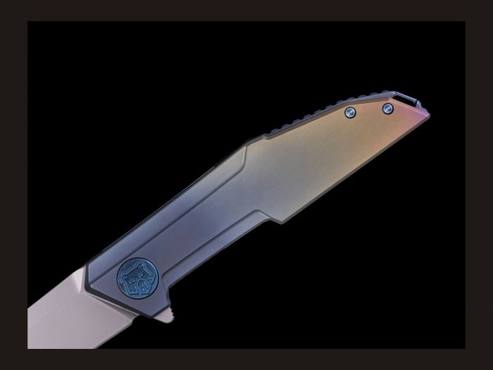 Складной нож "Вектор" (М390, Титан, Замок "Frame-Lock")