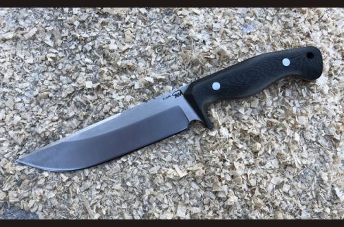 Охотничий нож Крым <span>(х12мф, микарта, цельнометаллический)</span>