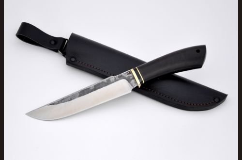 Нож Тайга <span>(х12мф, чёрный граб)</span>