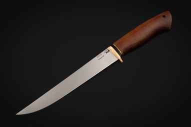 Нож Филейный большой <span><span>(95х18, чёрный граб)</span></span>