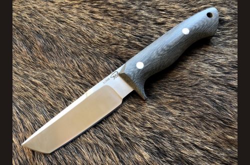 Нож Таран <span>(х12мф, микарта, цельнометаллический)</span>