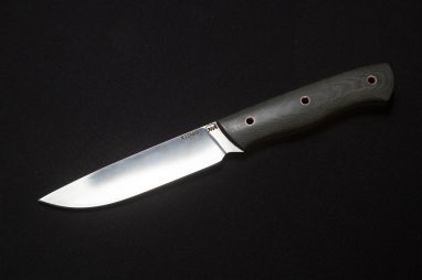 Нож Лиса <span><span>(х12мф, микарта, цельнометаллический)</span></span>