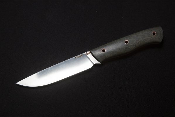 Нож Лиса <span>(х12мф, микарта, цельнометаллический)</span>