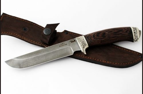 Нож Легионер <span>(алмазка, венге, литьё мельхиор)</span>