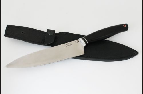 Нож Шеф - повар большой <span>(95х18, чёрный граб)</span>