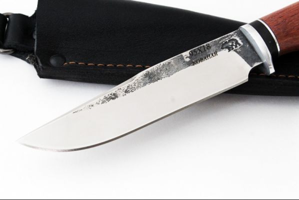 Нож Беркут <span>(95х18, чёрный граб, дюраль)</span>
