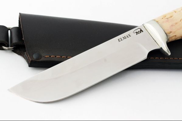 Нож Легионер <span>(elmax, карельская берёза, мельхиор)</span>
