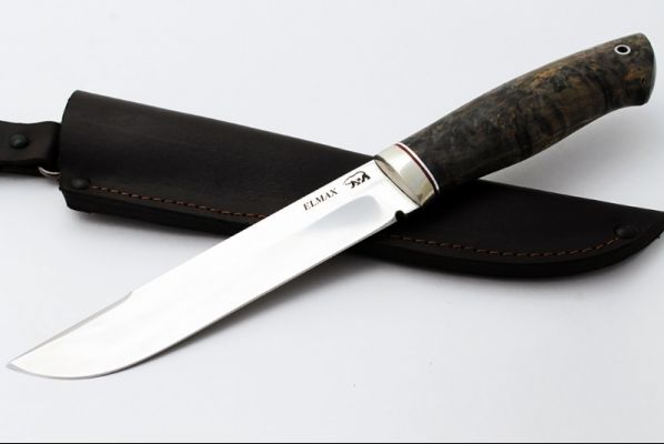 Нож Таёжный <span>(elmax, стабилизированная карельская берёза)</span>