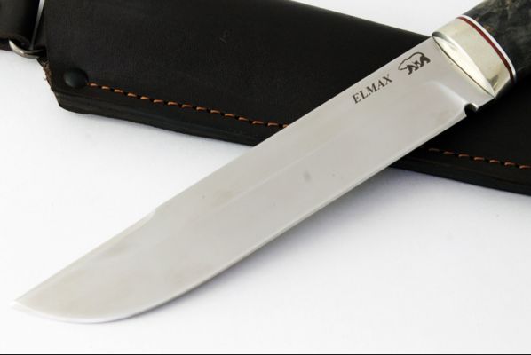 Нож Таёжный <span>(elmax, стабилизированная карельская берёза)</span>