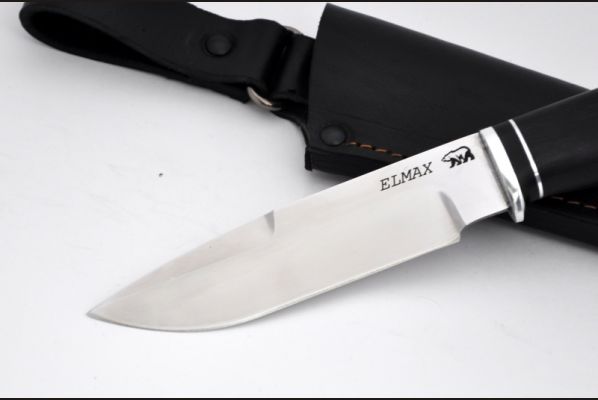 Нож Лесник <span>(elmax, чёрный граб, дюраль)</span>