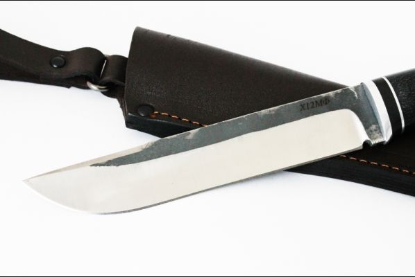 Нож Таежный <span>(х12мф, чёрный граб, дюраль)</span>