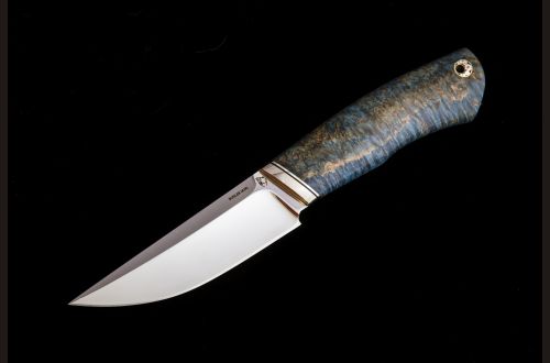 Нож Русский <span>(M390, стабилизированная карельская берёза)</span>