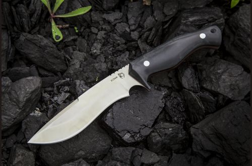 Нож Тигр <span>(х12мф, микарта, цельнометаллический)</span>