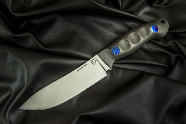 Нож Сибирь <span>(M390, карбон, цельнометаллический)</span>