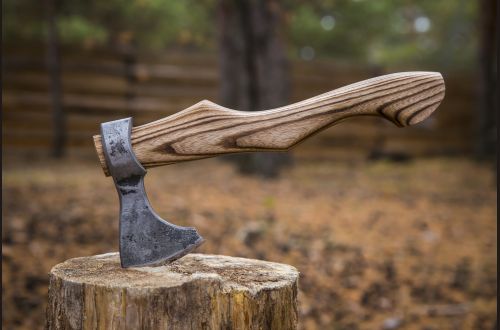 Топор малый <span>(шх15 + у10а, ясень)</span>