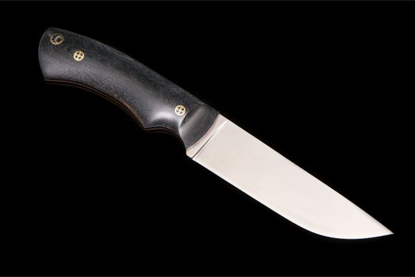 Нож Боровик-premium <span>(Elmax, микарта, мозаичные пины, цельнометаллический)</span>
