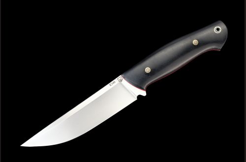 Нож Русский 2 <span>(K340, микарта, мозаичные пины, цельнометаллический)</span> 