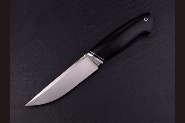 Нож Русский 2 <span>(M390, чёрный граб)</span>