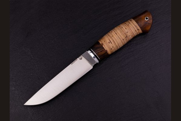 Нож Лиса <span>(M390, береста, айронвуд)</span> 