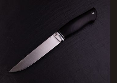Нож Охотник 2 <span><span>(VG10, чёрный граб)</span></span>