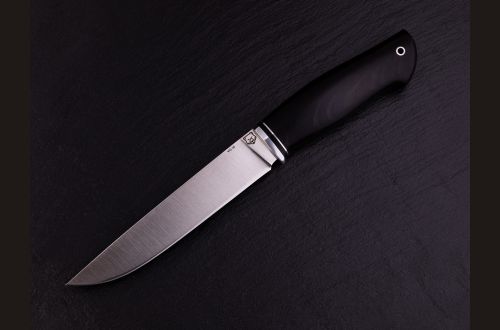 Нож Охотник 2 <span>(VG10, чёрный граб)</span>