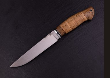 Нож Охотник 2 <span><span>(М390, береста, стабилизированная карельская берёза)</span></span>