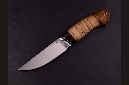Нож Русский <span>(М390, береста, айронвуд)</span>
