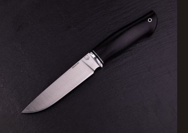 Нож Лиса <span><span>(N690, чёрный граб)</span></span>