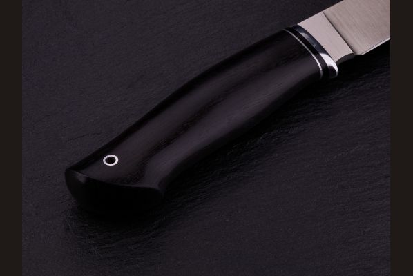Нож Лиса <span>(N690, чёрный граб)</span>