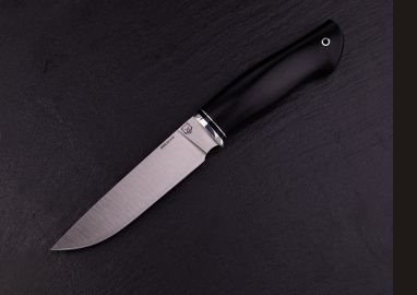 Нож Лиса <span><span>(S390, чёрный граб)</span></span>
