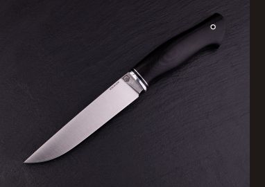 Нож Охотник 2 <span><span>(М390, чёрный граб)</span></span>