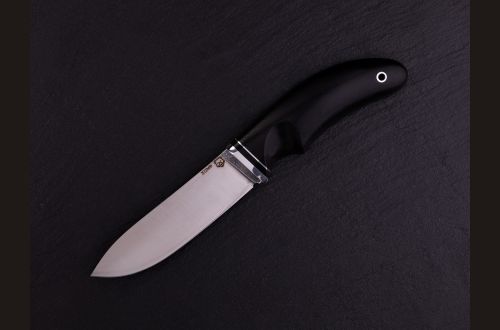 Нож Кабанчик <span>(Х12МФ, чёрный граб)</span>