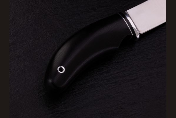 Нож Кабанчик <span>(Х12МФ, чёрный граб)</span>