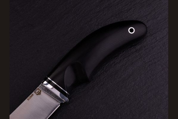 Нож Кабанчик <span>(Х12МФ, чёрный граб)</span>