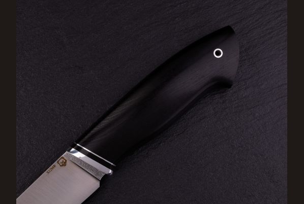 Нож Русский <span>(Х12МФ, чёрный граб)</span> 