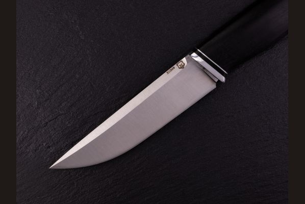 Нож Русский 2 <span>(Х12МФ, чёрный граб)</span> 