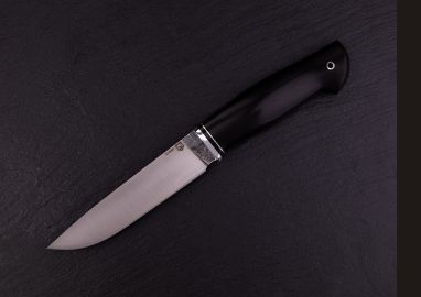 Нож Лиса <span><span>(Х12МФ, чёрный граб)</span></span>