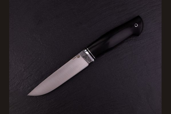Нож Лиса <span>(Х12МФ, чёрный граб)</span>