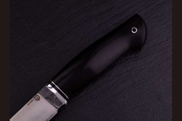 Нож Лиса <span>(Х12МФ, чёрный граб)</span>