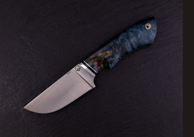 Нож Медведь - premium <span><span>(VG 10, стабилизированная карельская берёза)</span></span>