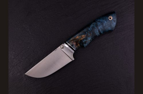 Нож Медведь - premium <span>(VG 10, стабилизированная карельская берёза)</span>