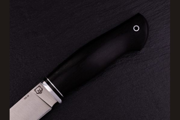 Нож Лиса <span>(VG 10, чёрный граб)</span>