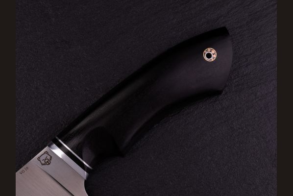 Нож Медведь - premium <span>(VG 10, чёрный граб)</span>
