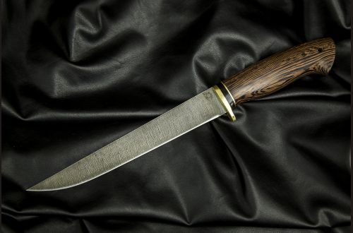 Нож Филейный большой <span>(дамаск, венге)</span>