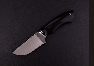 Нож Медведь - premium <span><span>(М390, чёрный граб)</span></span>