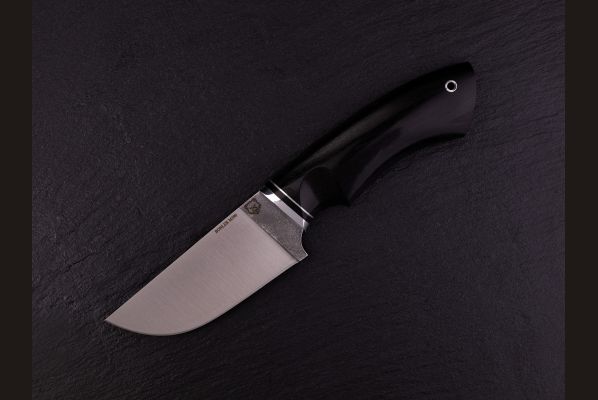Нож Медведь - premium <span>(М390, чёрный граб)</span>