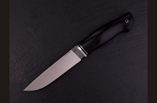 Нож Лиса <span>(М390, чёрный граб)</span>