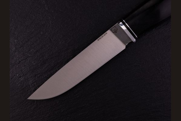 Нож Лиса <span>(М390, чёрный граб)</span>