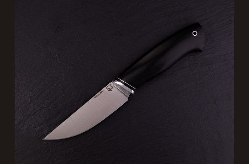 Нож Русский <span>(М390, чёрный граб)</span>